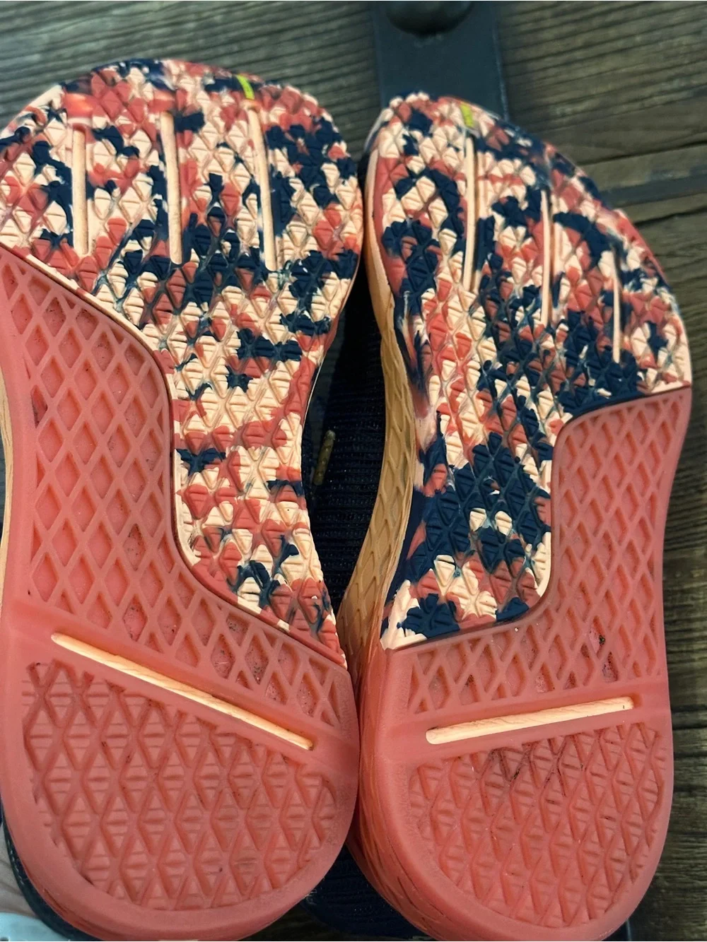Reebok Nano Navy and Orange CrossFit Training Sneakers